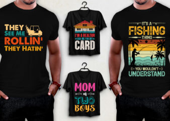 T-Shirt Design-Trendy Pod Best T-Shirt Design Bundle