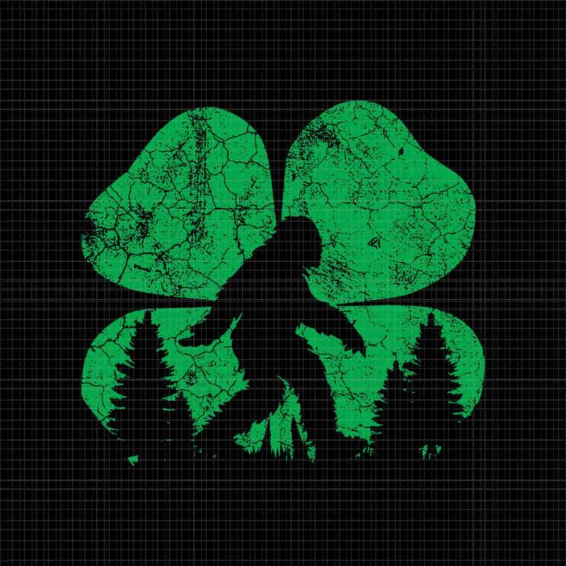 Bigfoot Sasquatch St Patrick’s Day Svg, Paddys Irish Svg, Bigfoot Irish Svg