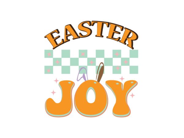 Easter joy vector clipart