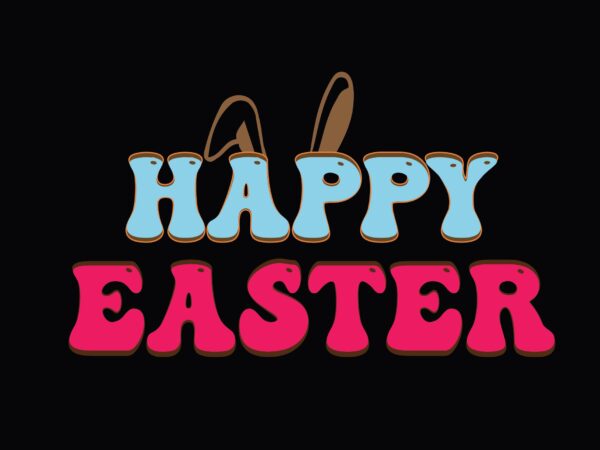 Happy easter graphic t shirt