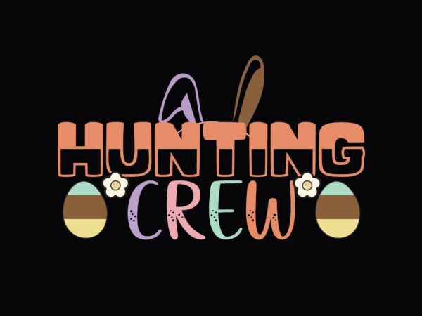 Hunting crew graphic t shirt