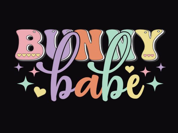 Banny babe t shirt template