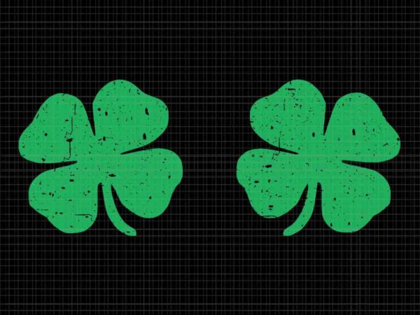 Saint patrick’s day shamrock boobs st.patrick’s day boobies svg, shamrock boobs svg t shirt template vector