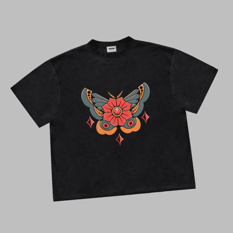 flower and butterfly - Buy t-shirt designs