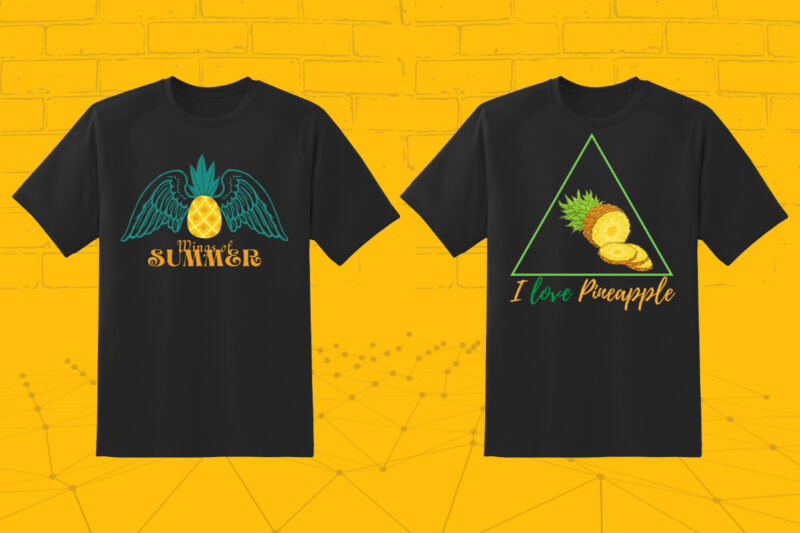 Best Selling T-shirt Illustration 80 in 1 Bundle – Halloween – Pumpkin – Pineapple – Christmas – Q4 Collection for POD Business