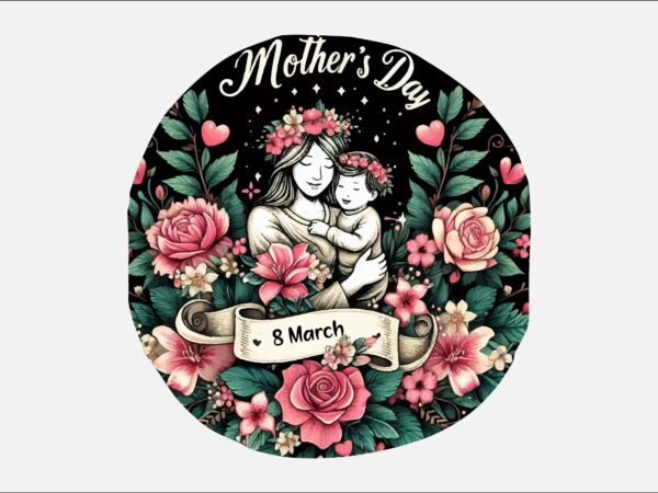 Mothers day png sublimation t shirt designs for sale