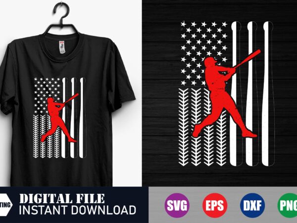 American baseball player flag vector design, american flag vector, usa flag, baseball svg, baseball, flag, svg design, trending design