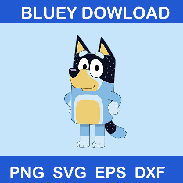 Bluey Family Bundle Svg, Bluey Birthday Svg, Bluey And Bingo Svg