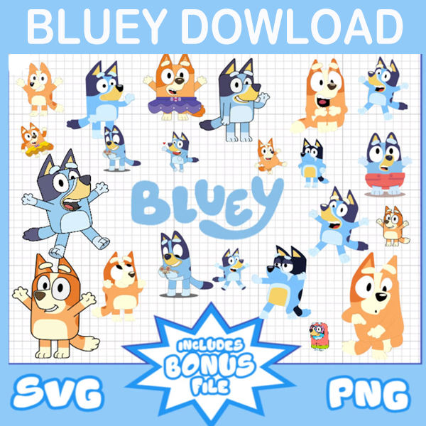 Blue Bundle Svg