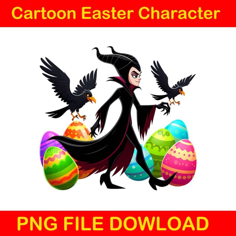 Cartoon easter character png bundle, spring easter png, happy easter day png, superhero easter png, princess easter egg t shirt vector file