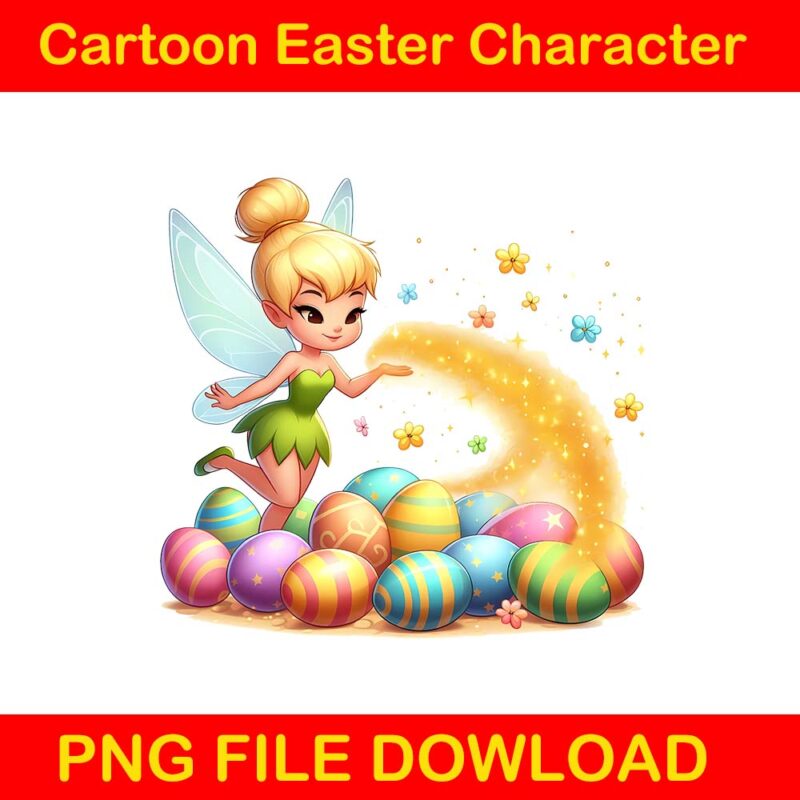 Cartoon easter character png bundle, spring easter png, happy easter day png, superhero easter png, princess easter egg t shirt vector file