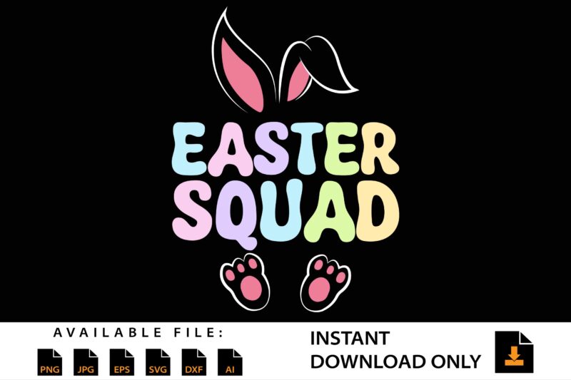 Easter Squad Shirt Design