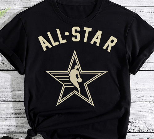 All star basketball lovers design, basketball design, basketball png file