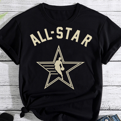 ALL STAR Basketball Lovers Design, Basketball Design, Basketball PNG File