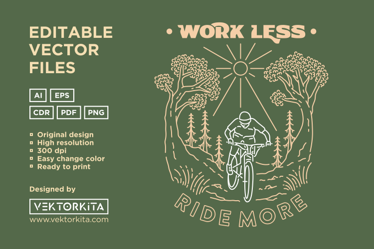Work Less Ride More