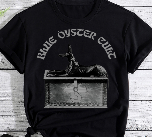 Blue oyster cult tee t shirt template