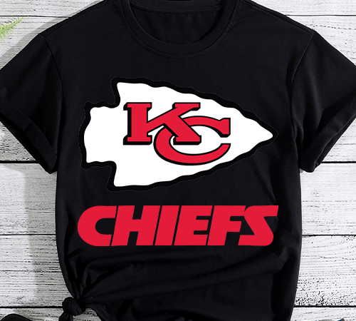 Chiefs football lovers design, football design, football png file