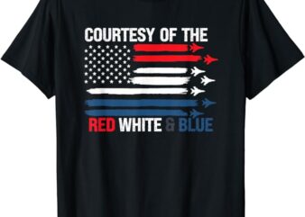 Courtesy Of The Red White And Blue T-Shirt