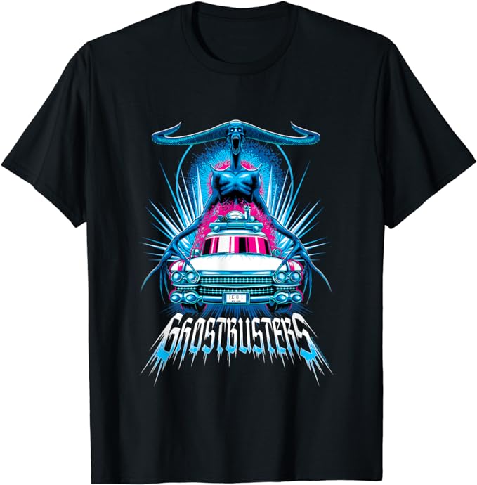 Death Chill Monster & Ecto-1 Car T-Shirt