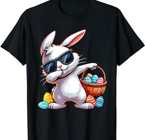 Easter shirt boys kids toddler rabbit bunny egg hunting t-shirt