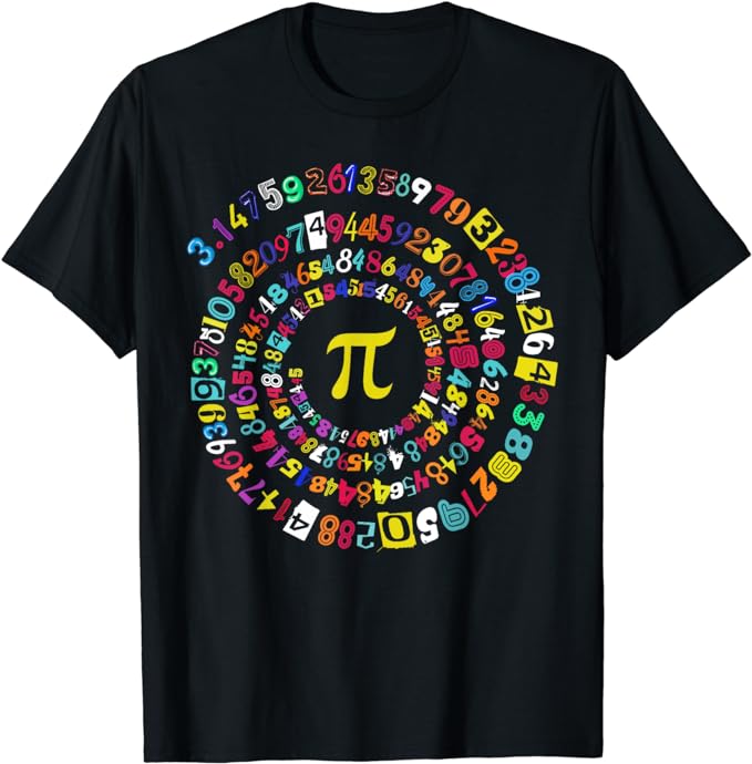 Funny Pi Day 3.14 Pie Math Science Pi Symbol Teachers Kids T-Shirt