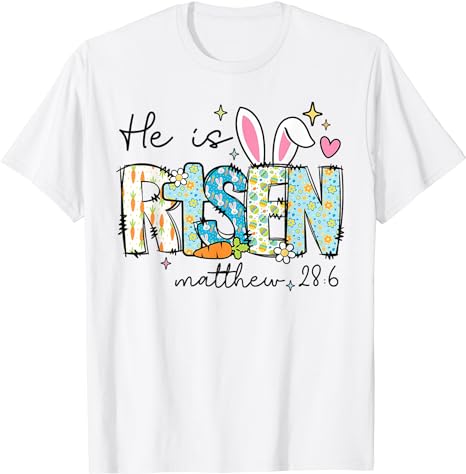 He is Risen Jesus Christian Happy Easter