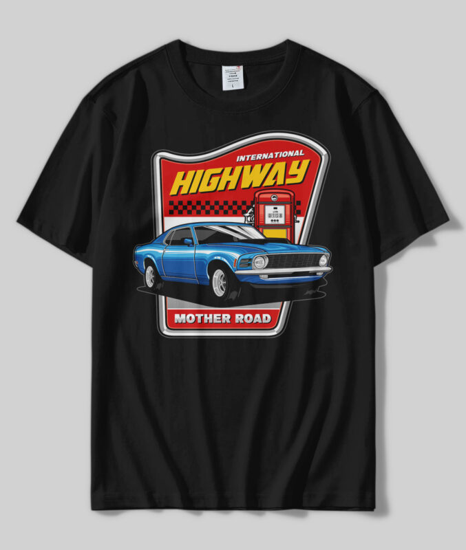 Muscle Cars T-shirt Bundle