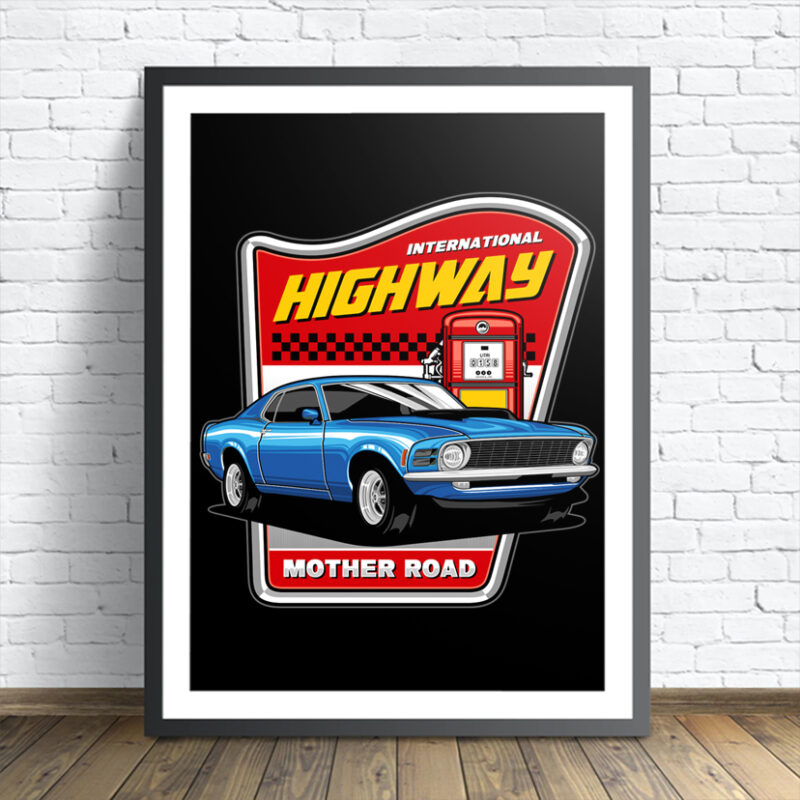 Muscle Cars T-shirt Bundle