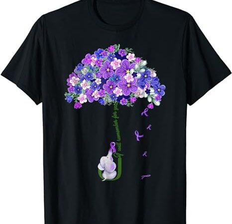 I’ll remember for you purple elephant alzheimer’s awareness t-shirt