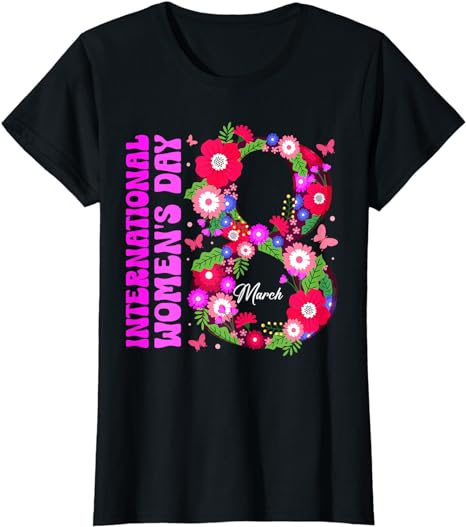 International Women’s Day 2024 Happy Womens Day March 8 2024 T-Shirt