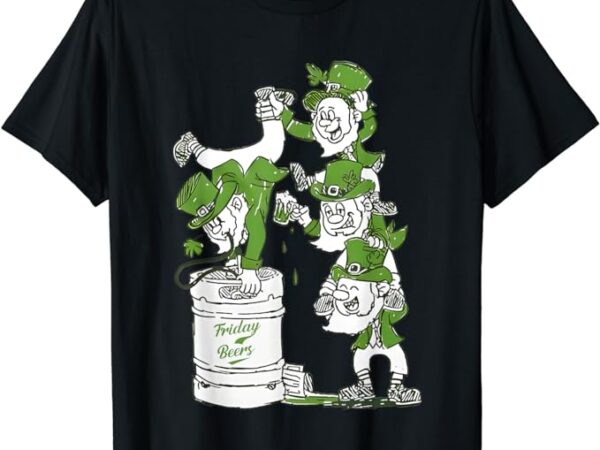 Irish keg stand friday beer t-shirt