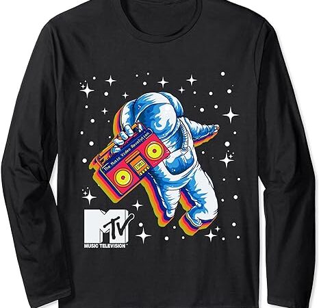 Mademark x mtv – mtv retro moon man long sleeve t-shirt