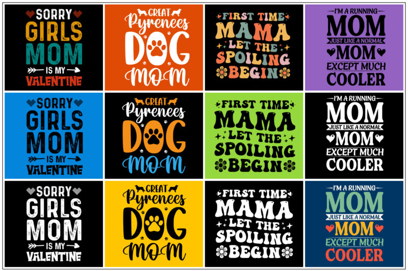 Mom Mama,Mom Mama TShirt,Mom Mama TShirt Design,Mom Mama TShirt Design Bundle,Mom Mama T-Shirt,Mom Mama T-Shirt Design