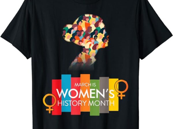 National women’s history month 2024 man and woman t-shirt