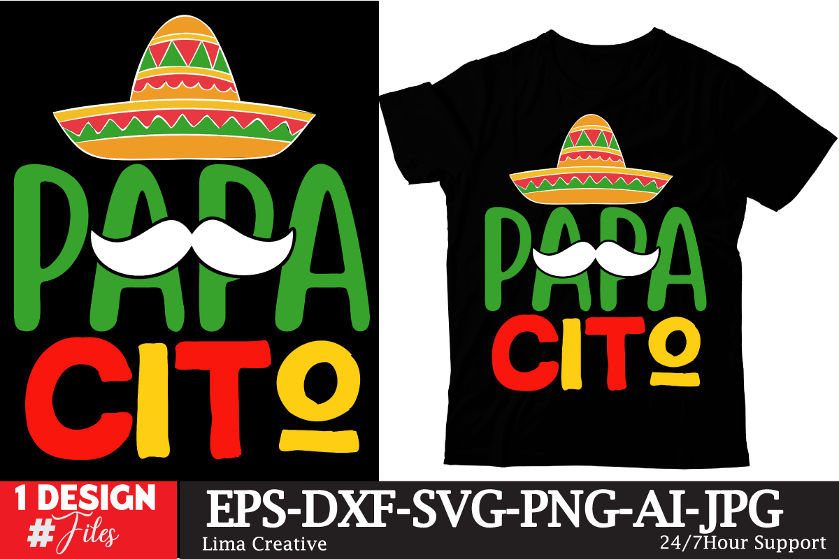 Papa Cito T-shirt DEsign, Cinco de Drinko Squad SVG, Cinco de Mayo Svg ...