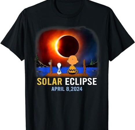 Solar eclipse april 8 2024 totality april 8 men t shirt template vector