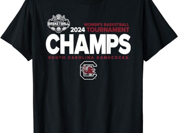 South carolina fighting gamecocks sec champs 2024 women’s t-shirt