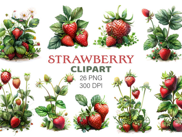 Strawberry clipart png. t shirt template vector