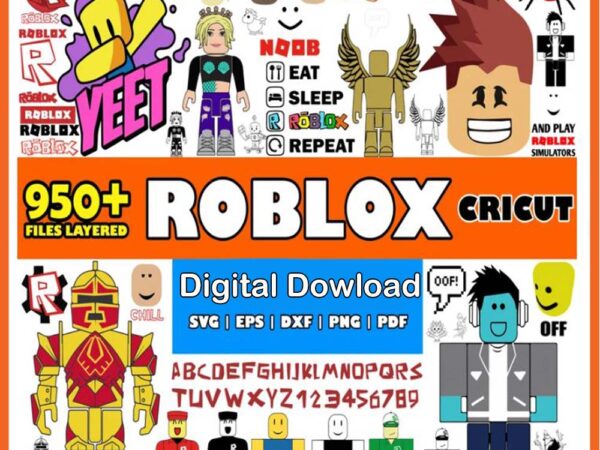 Roblox bundle svg t shirt design online