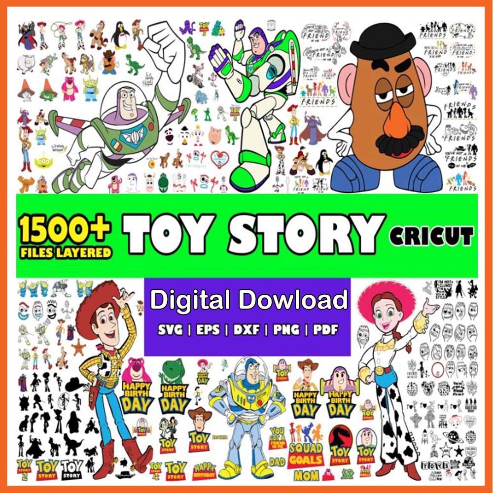 Toy Story Bundle Svg - Buy t-shirt designs