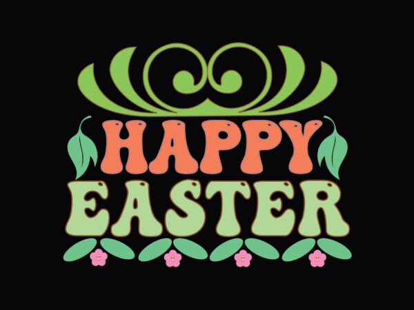 Happy easter graphic t shirt