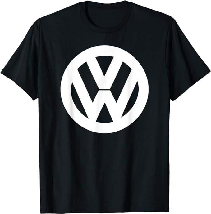 Volkswagen Classic White VW Logo T-Shirt