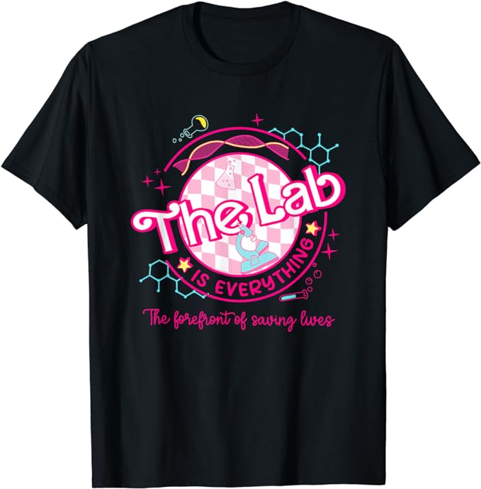 Women Pink Lab Week 2024 Medical Lab Science Lab Tech Team T-Shirt