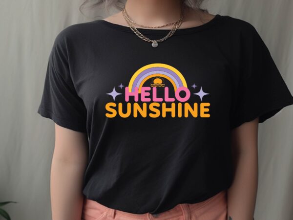 Hello sunshine graphic t shirt