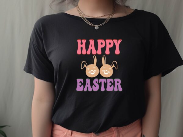 Happy easter graphic t shirt