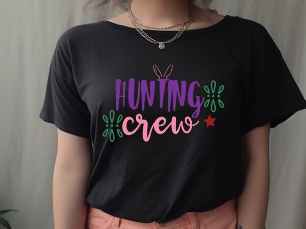 Hunting crew graphic t shirt