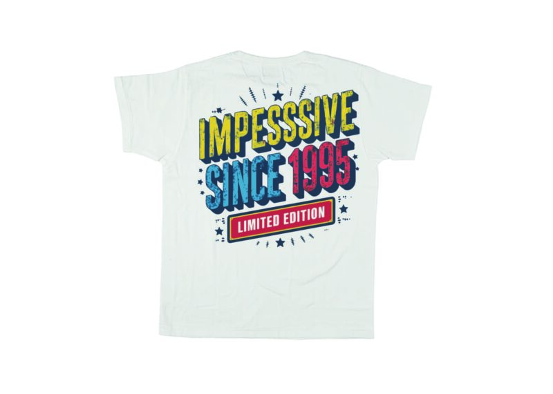 awesome since 1990 tshirt design vintage retro style 2024