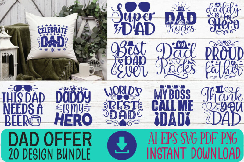 Happy Father’s Day SVG Bundle, Dad SVG bundle, Father’s Day SVG Bundle, Dad quotes svg, PNG clipart, Dad SVG bundle, svg bundle dad gift