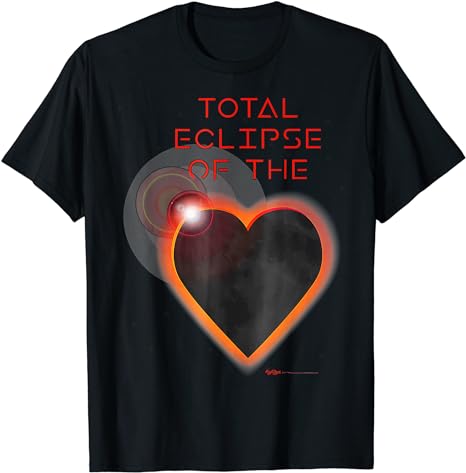 2024 Total Eclipse Of The Solar Heart Astronomy T-Shirt