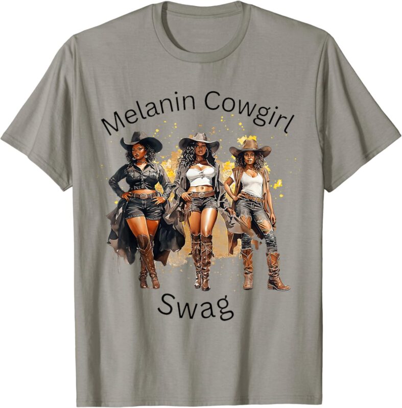 Black Cowgirls African American Texas Girls Gift Women T-Shirt